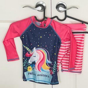 Girls' Unicorn Swimsuits One Piece